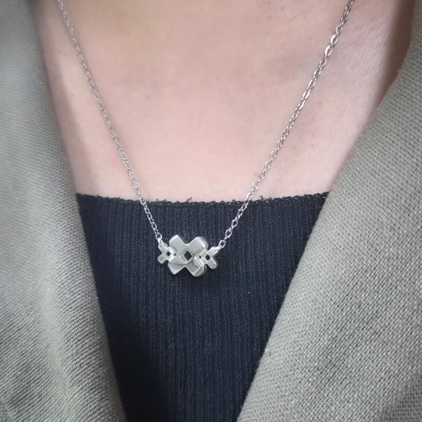 Bandage Necklace On It 2