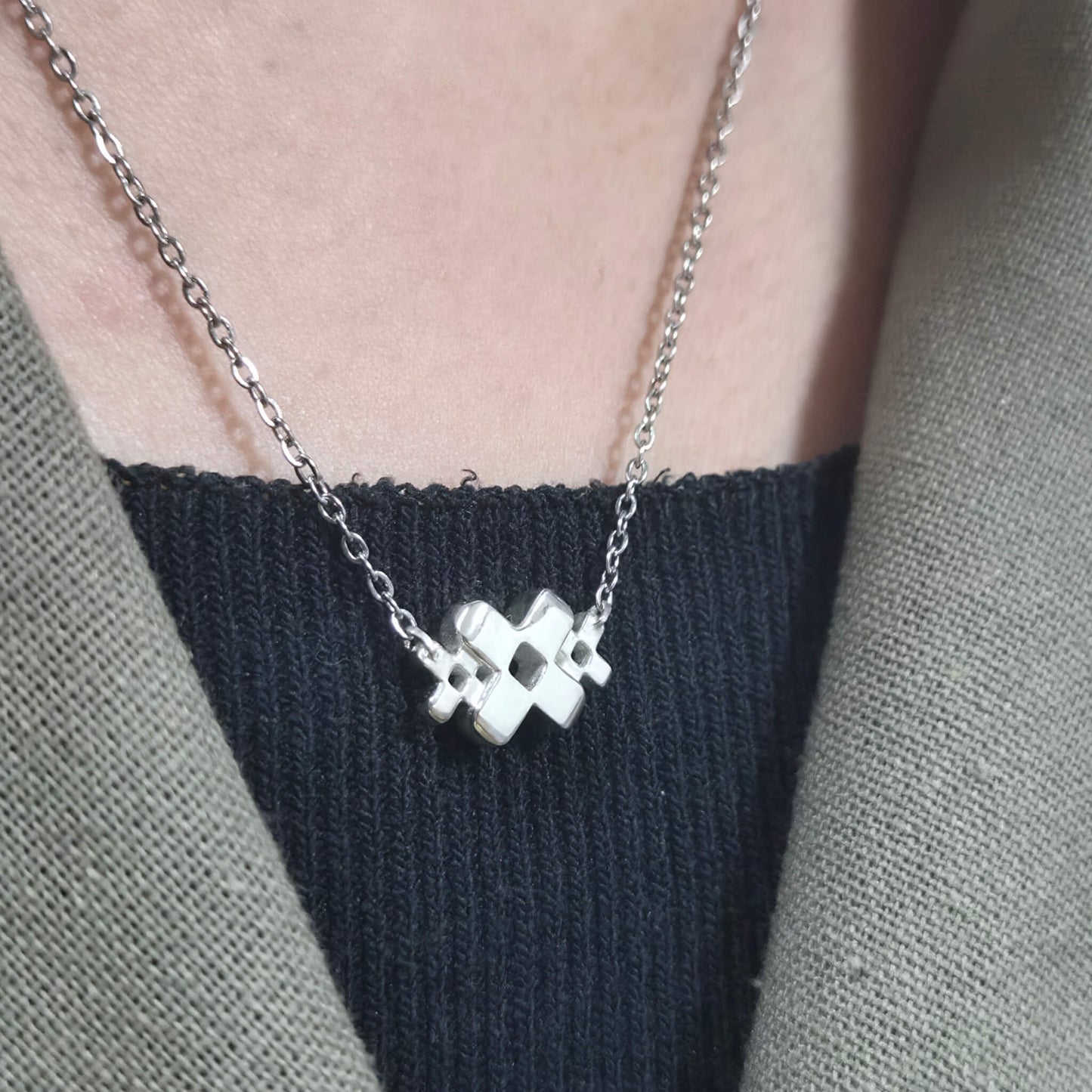 Bandage Necklace On It 3