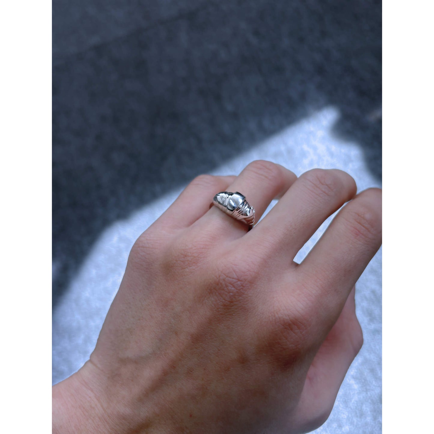 Croissant Ring on it