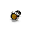 Fried egg earring