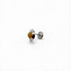 Fried egg earring 3