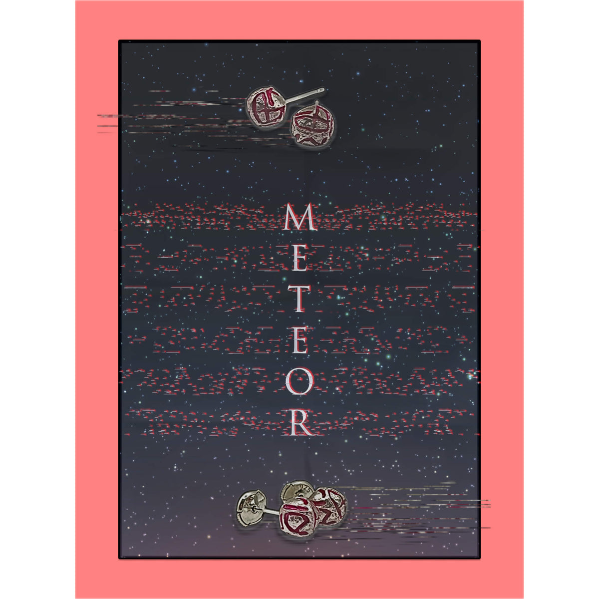 MeteorEarringPoster