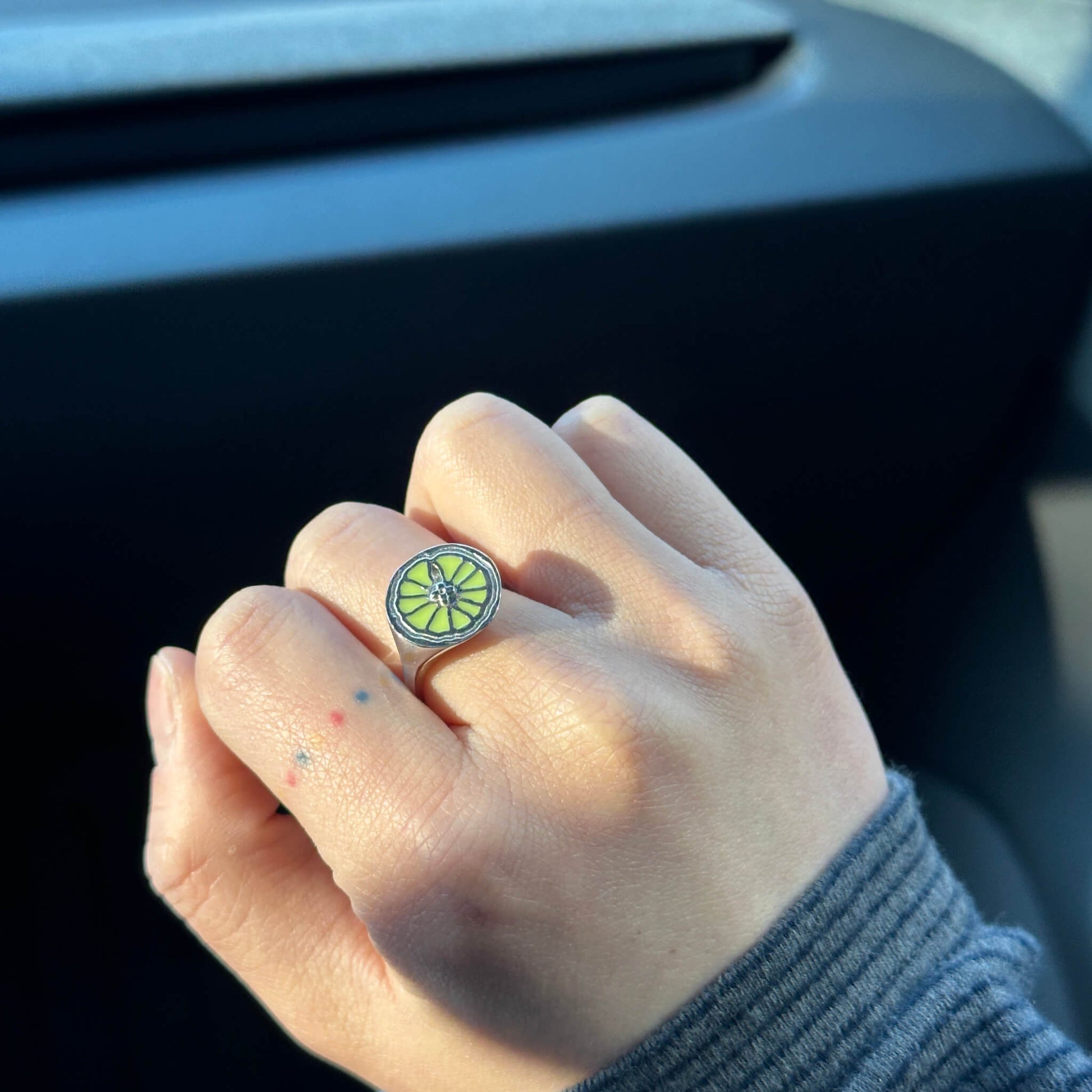 Orange Ring on it 3