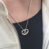 Pretzel Necklace On it 2