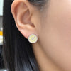 WearingOrangeEarring