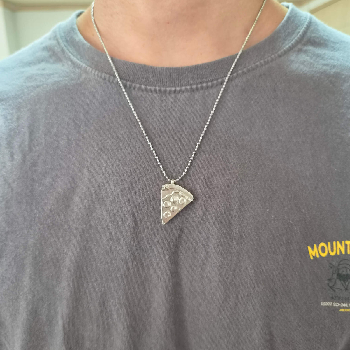 WearingPizzaNecklaceFrontView