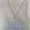 Wearing Bandage Necklace Front View
