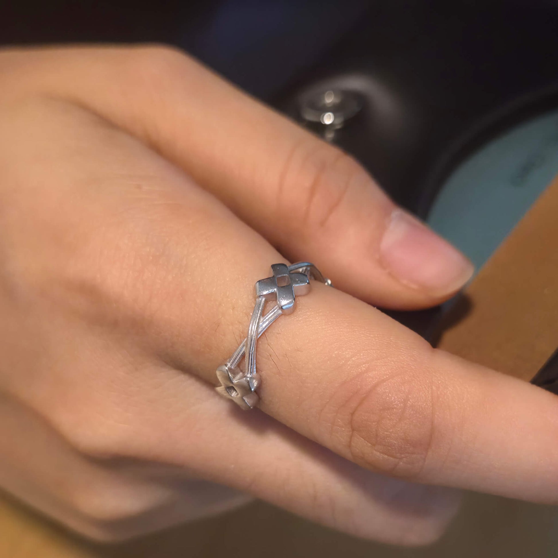 Wearing Bandage Ring