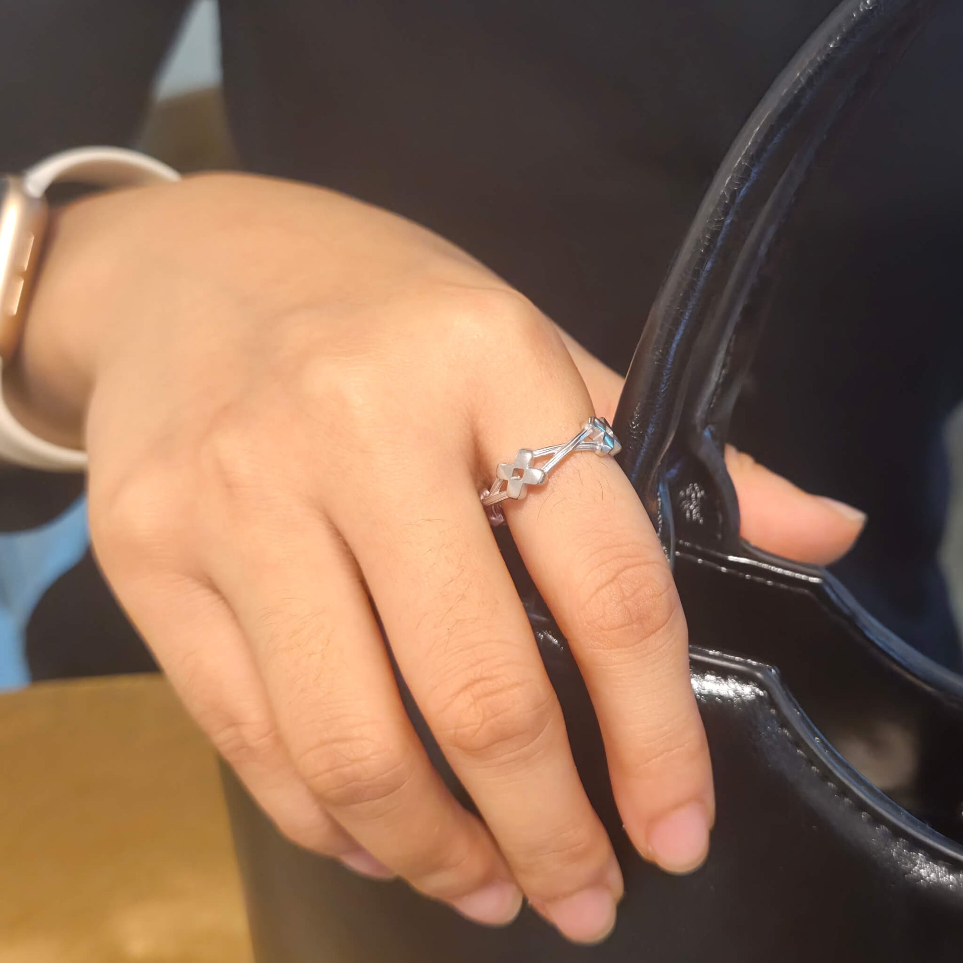 Wearing Bandage Ring 4