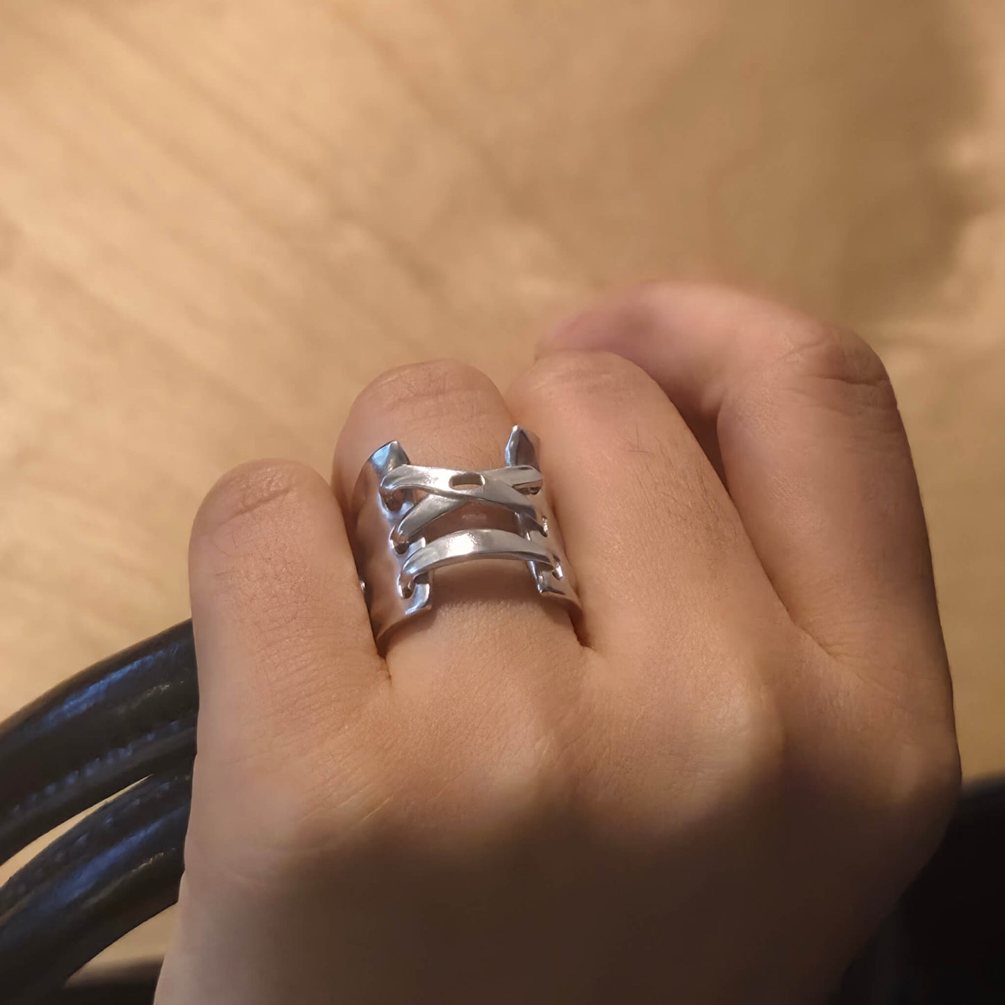 Wearing Corset Ring 2