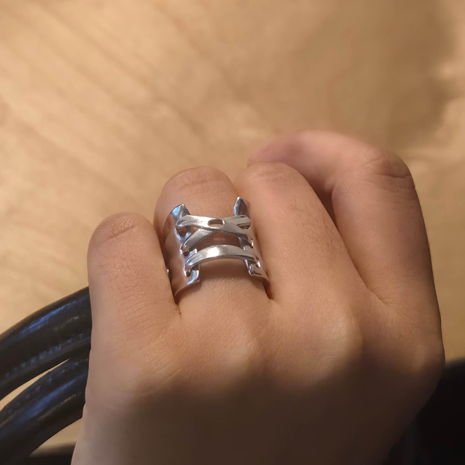 Wearing Corset Ring 2